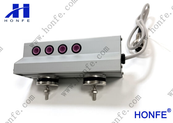 Gewebe-Detektor BE89467 BE71490 BE89468 Gamma 4 Löcher Einzelgewebe-Rapier-Tohlmaschinen Picanol Weaving Loom Teile hochwertige Textilmaschinen