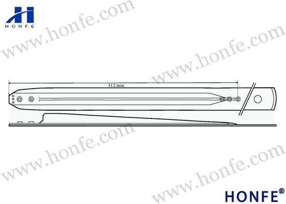 Band F2001 rechte Sulzer-Webstuhl-Ersatzteile 614330501 für Webstuhl