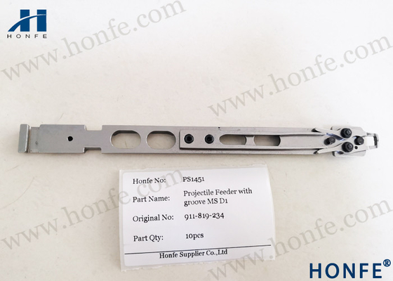 Wurfzufuhr mit Nut Mitgliedstaat D1 911819234 für Sulzer-Maschinerie