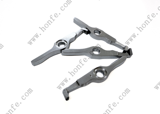 Oberer Greifer mit Senkbohrung 911319364 D1 1,5*3 Diamant Rändelung Sulzer Webmaschinen Ersatzteile