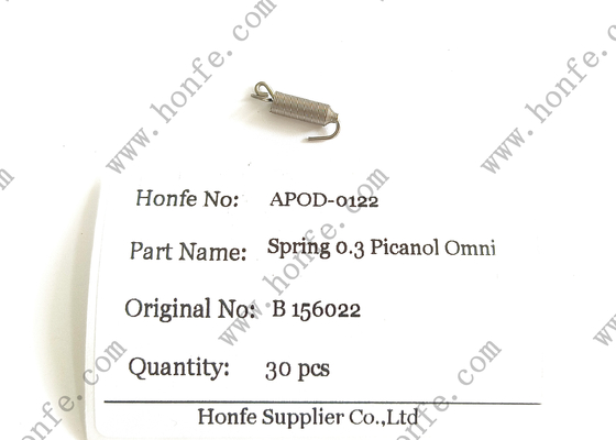 Feder B156022 Φ0,30 Webteil Ersatzteile Luftdüsenwebmaschinen Picanol Delta / Omni