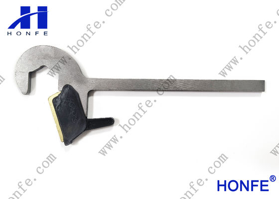 Rahmenhaken F131.736.00 Nut links ID=30mm M/M=236mm Webstuhlteile Hochwertige Webmaschine Textil